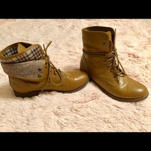 Nine West Combat Boots